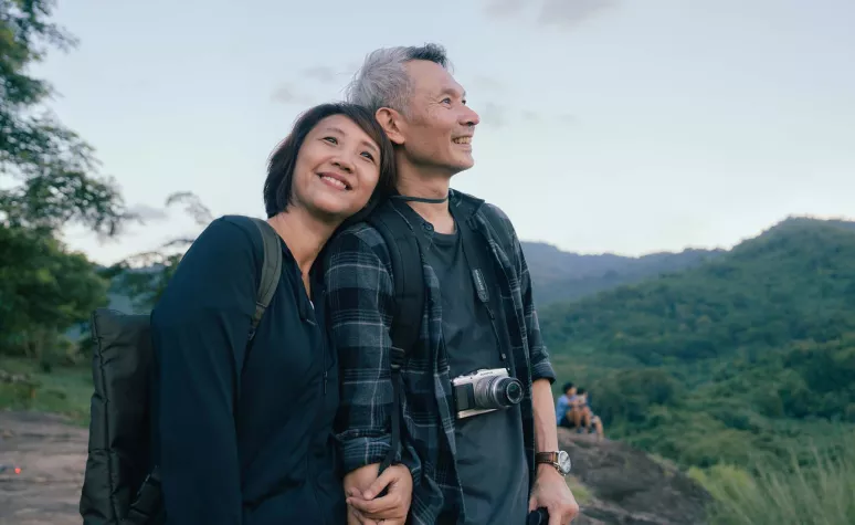 Couple enjoying the moment Couple enjoying the moment